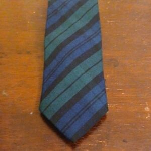 BOSTON HARBOR Cotton Plaid Necktie